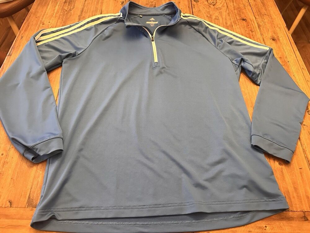 Adidas Golf 1/4 Quarter Zip Pullover Men’s Size Large Athleisure Shirt Sweater